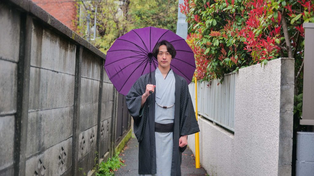 きものレンタル都 着物 男性 男 一人だけ