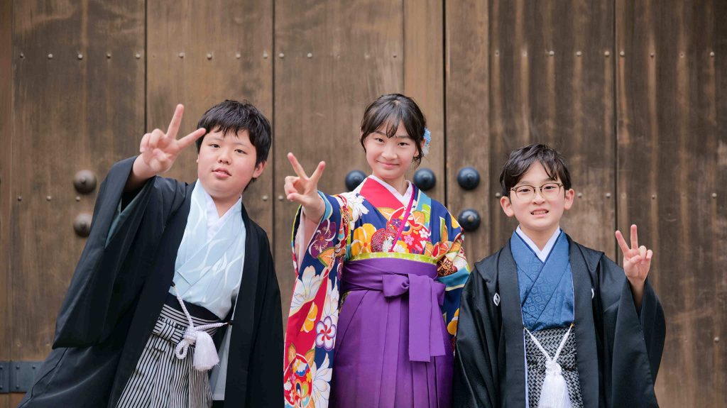 鎌倉 レンタル袴 小学生 中学生