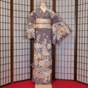 訪問着 ポリエステル 鎌倉 着物レンタル