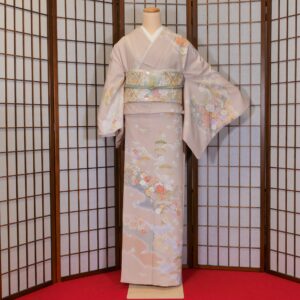 訪問着 ポリエステル 鎌倉 着物レンタル