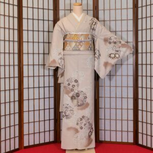 訪問着 ポリエステル 鎌倉 着物レンタル