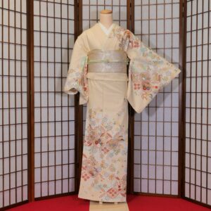 訪問着 ポリエステル 鎌倉 着物レンタル