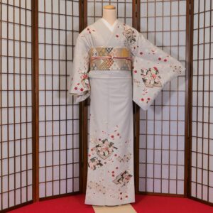 訪問着 ポリエステル 鎌倉 着物レンタル