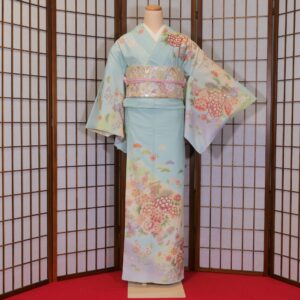 訪問着 ポリエステル 鎌倉 着物レンタル